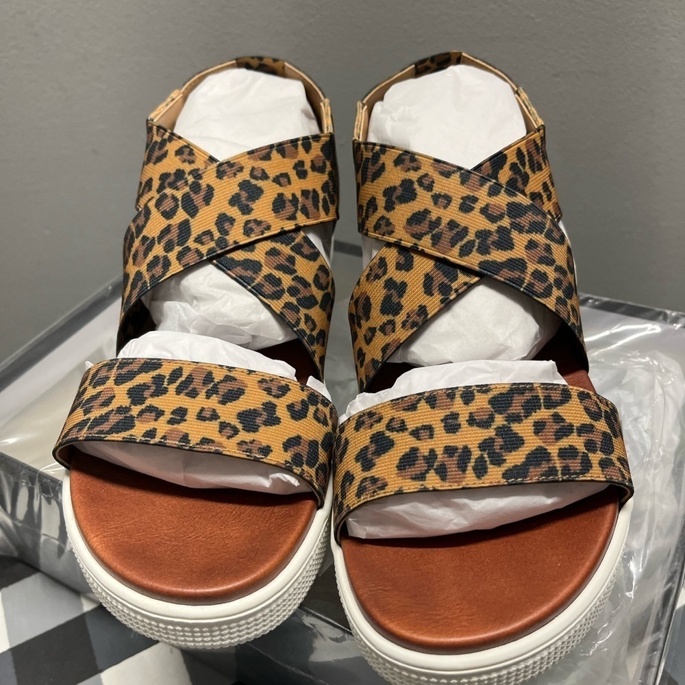 Leopard Print Sandals